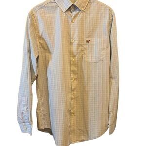 Jack Nicklaus Mens Collared Long Sleeve Shirt - striped M